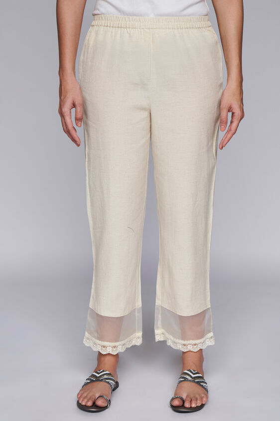 Off White Regular Length Bottom, Off White, image 1